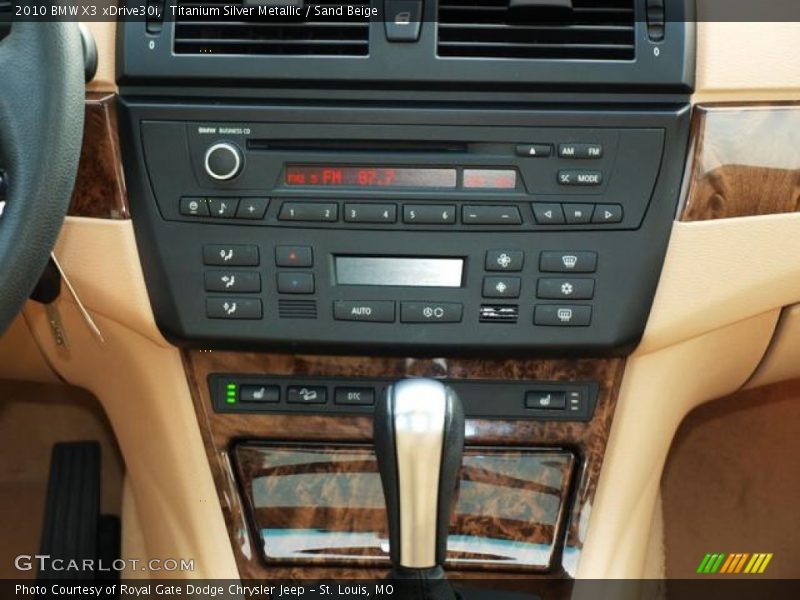 Titanium Silver Metallic / Sand Beige 2010 BMW X3 xDrive30i