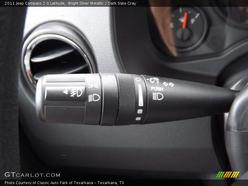 Bright Silver Metallic / Dark Slate Gray 2011 Jeep Compass 2.0 Latitude