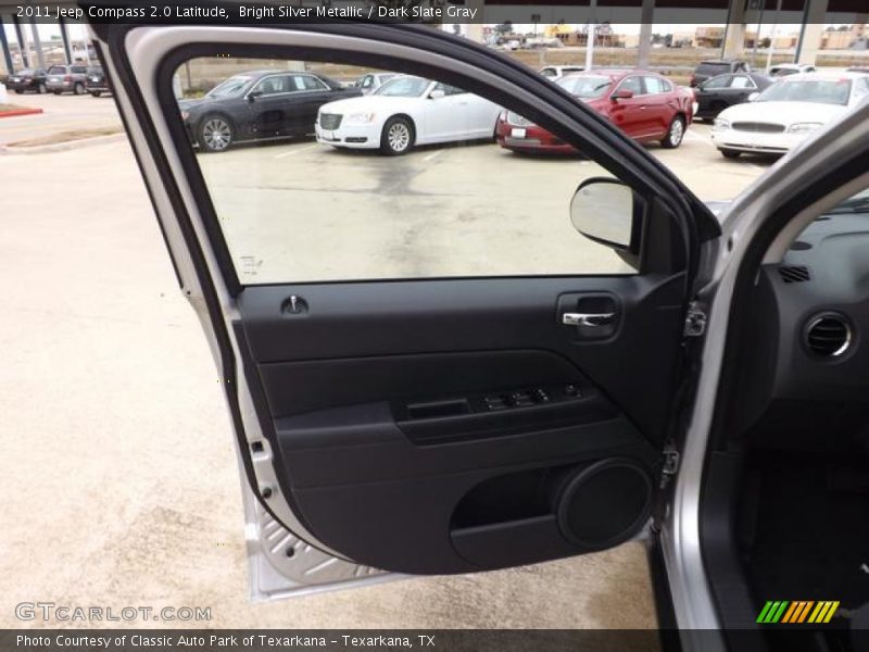 Bright Silver Metallic / Dark Slate Gray 2011 Jeep Compass 2.0 Latitude