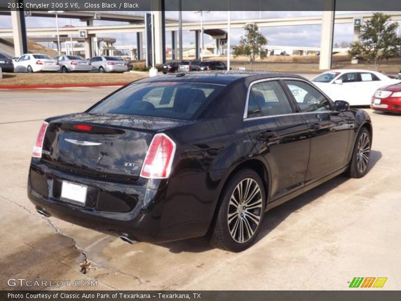Gloss Black / Black 2012 Chrysler 300 S V6