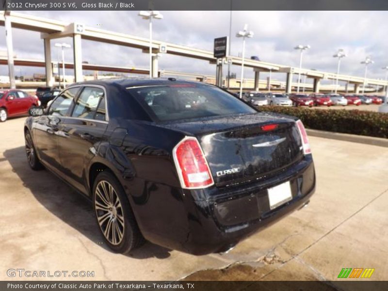 Gloss Black / Black 2012 Chrysler 300 S V6