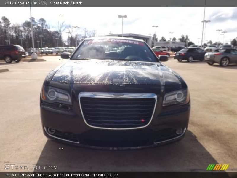 Gloss Black / Black 2012 Chrysler 300 S V6