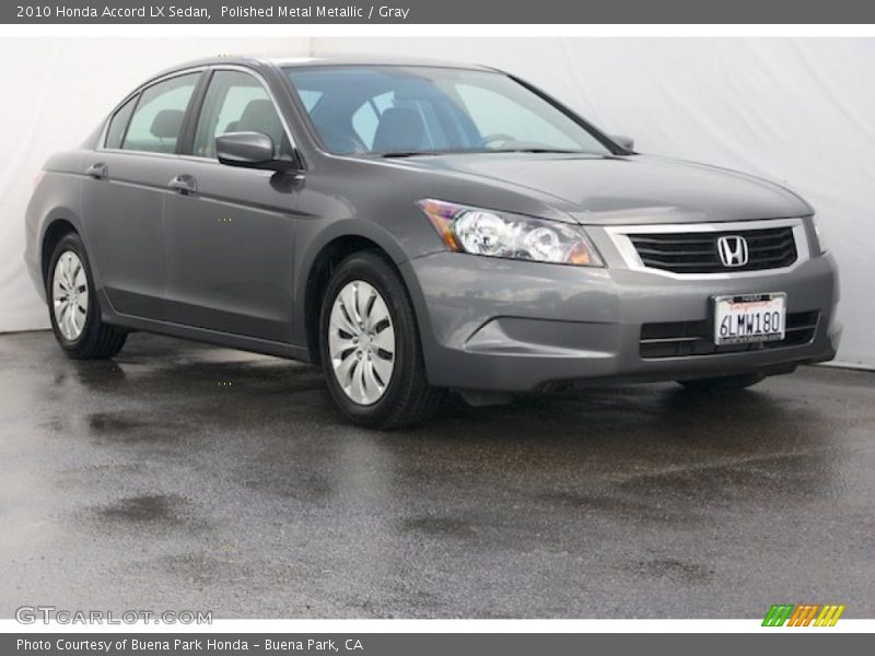 Polished Metal Metallic / Gray 2010 Honda Accord LX Sedan