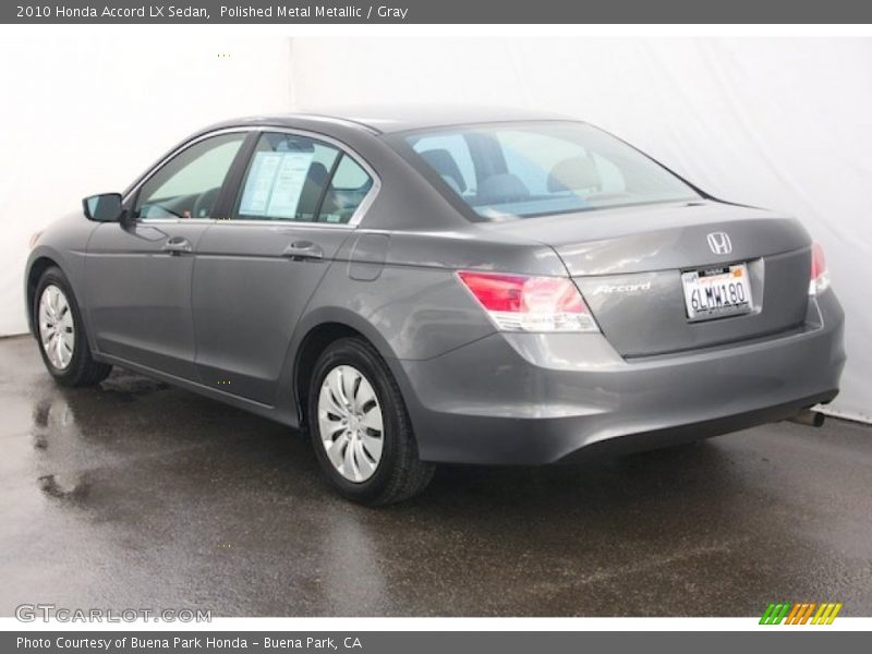 Polished Metal Metallic / Gray 2010 Honda Accord LX Sedan