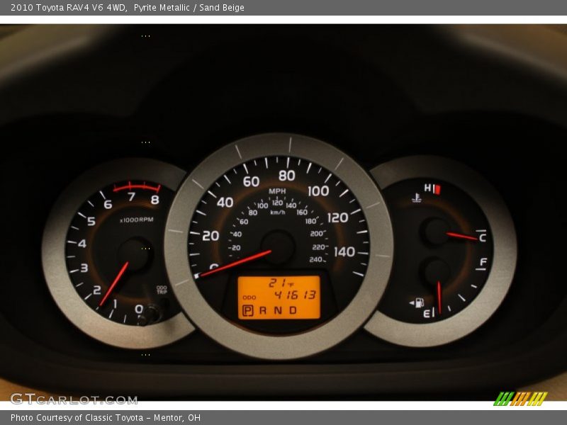 Pyrite Metallic / Sand Beige 2010 Toyota RAV4 V6 4WD