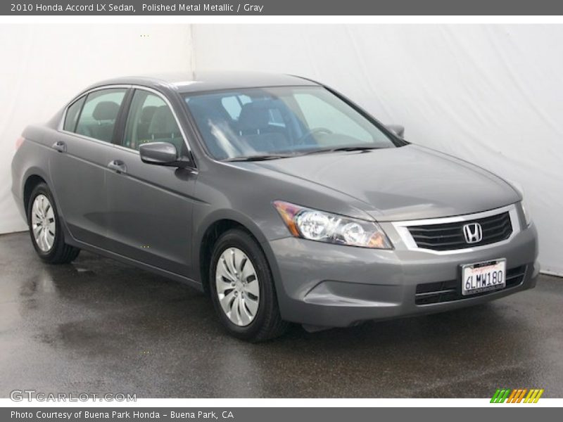 Polished Metal Metallic / Gray 2010 Honda Accord LX Sedan