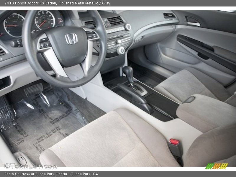 Polished Metal Metallic / Gray 2010 Honda Accord LX Sedan