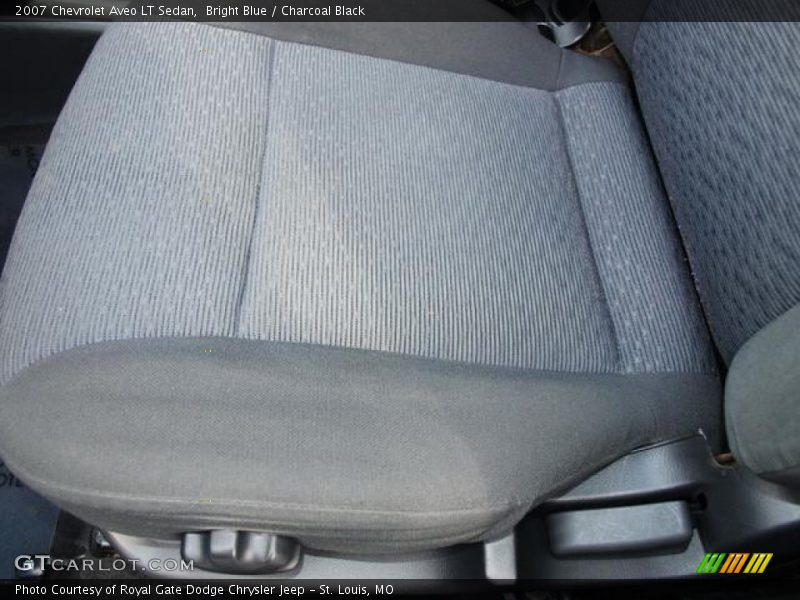 Bright Blue / Charcoal Black 2007 Chevrolet Aveo LT Sedan