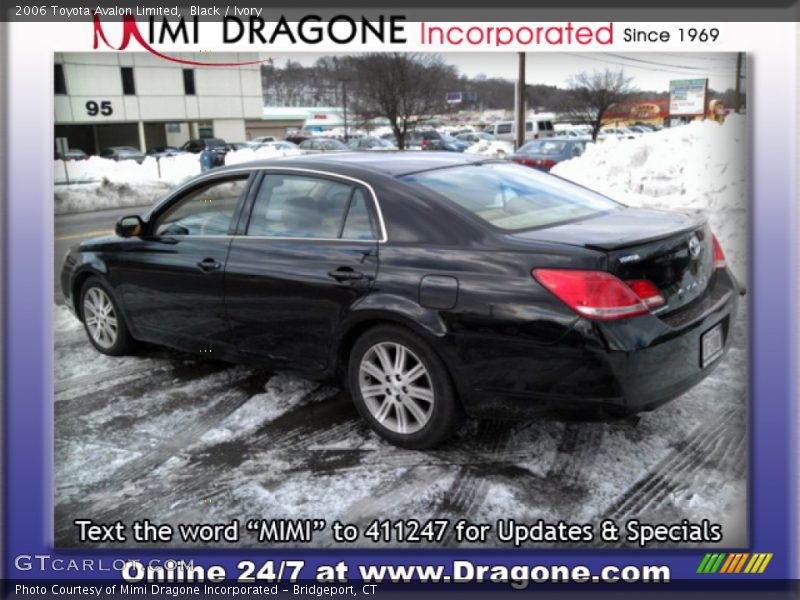 Black / Ivory 2006 Toyota Avalon Limited