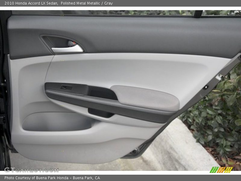 Polished Metal Metallic / Gray 2010 Honda Accord LX Sedan