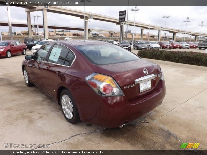 Tuscan Sun / Charcoal 2012 Nissan Altima 2.5 S