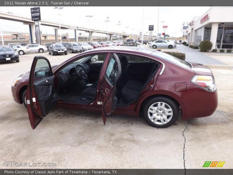 Tuscan Sun / Charcoal 2012 Nissan Altima 2.5 S