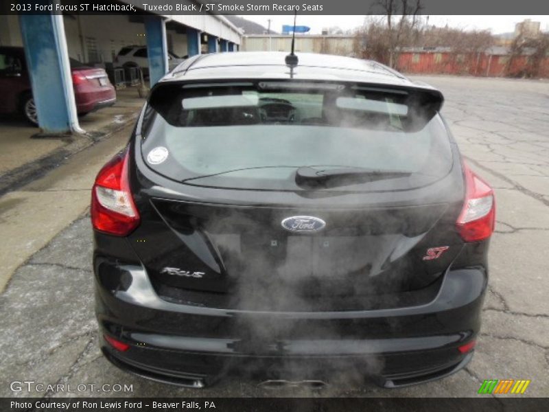 Tuxedo Black / ST Smoke Storm Recaro Seats 2013 Ford Focus ST Hatchback