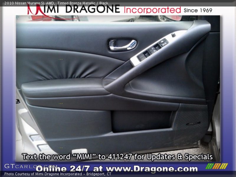Tinted Bronze Metallic / Black 2010 Nissan Murano SL AWD