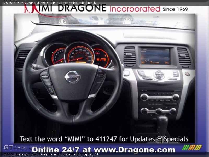 Tinted Bronze Metallic / Black 2010 Nissan Murano SL AWD
