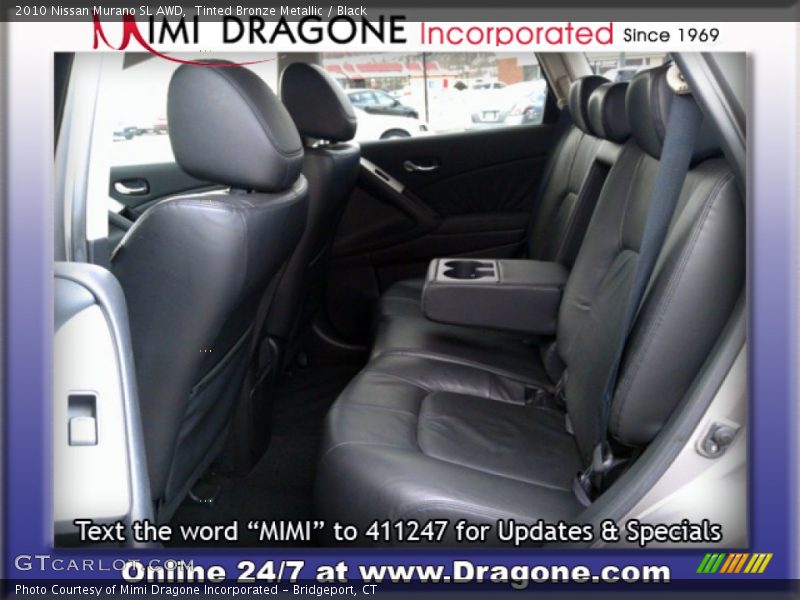 Tinted Bronze Metallic / Black 2010 Nissan Murano SL AWD