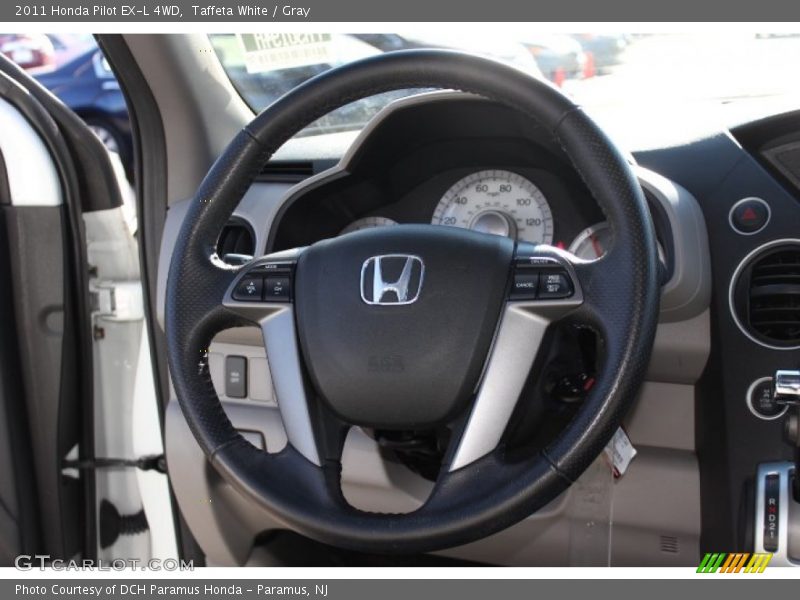 Taffeta White / Gray 2011 Honda Pilot EX-L 4WD