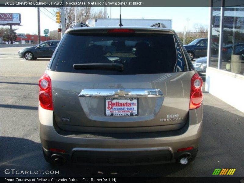 Mocha Steel Metallic / Brownstone/Jet Black 2011 Chevrolet Equinox LT AWD