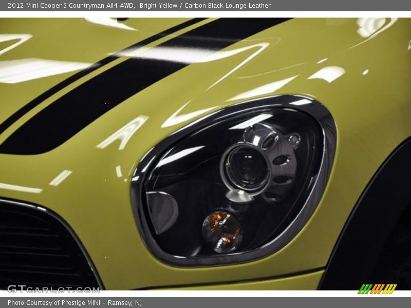 Bright Yellow / Carbon Black Lounge Leather 2012 Mini Cooper S Countryman All4 AWD