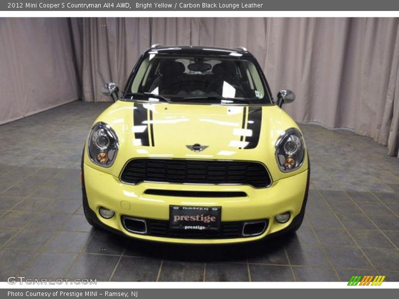 Bright Yellow / Carbon Black Lounge Leather 2012 Mini Cooper S Countryman All4 AWD