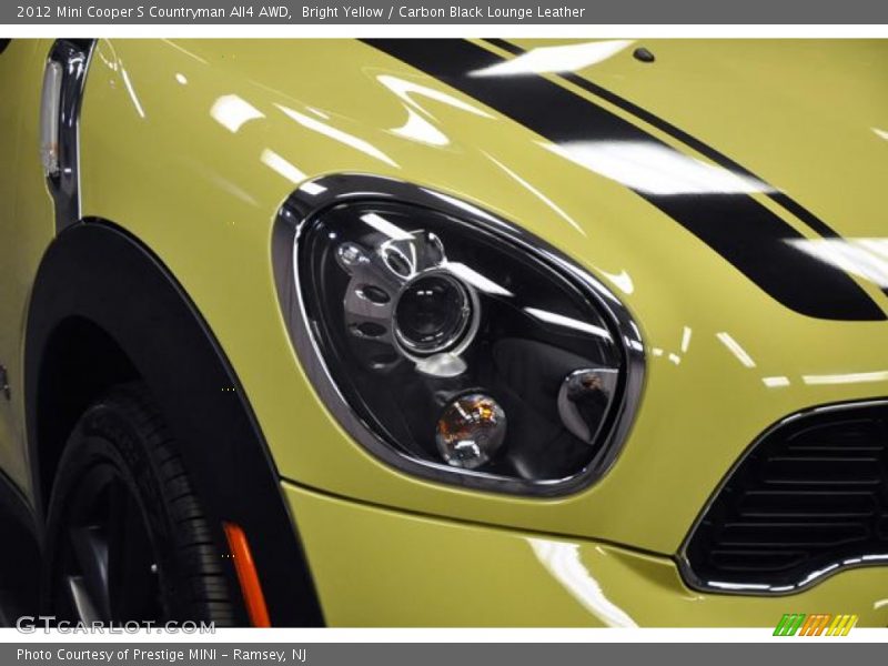Bright Yellow / Carbon Black Lounge Leather 2012 Mini Cooper S Countryman All4 AWD