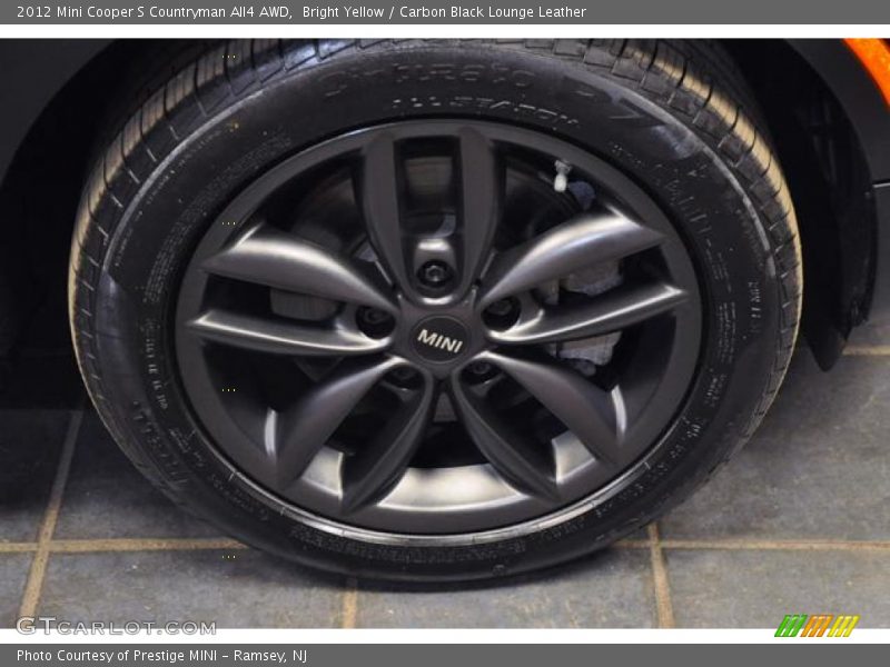 Bright Yellow / Carbon Black Lounge Leather 2012 Mini Cooper S Countryman All4 AWD