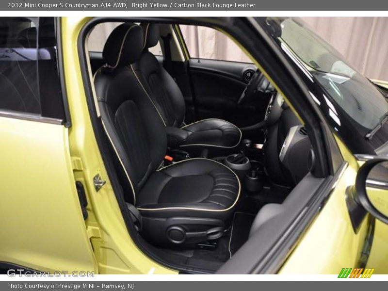 Bright Yellow / Carbon Black Lounge Leather 2012 Mini Cooper S Countryman All4 AWD