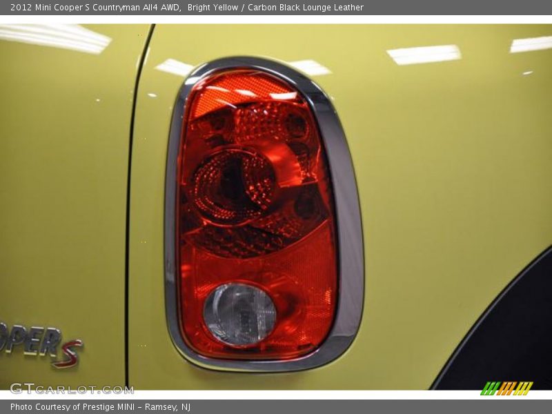 Bright Yellow / Carbon Black Lounge Leather 2012 Mini Cooper S Countryman All4 AWD
