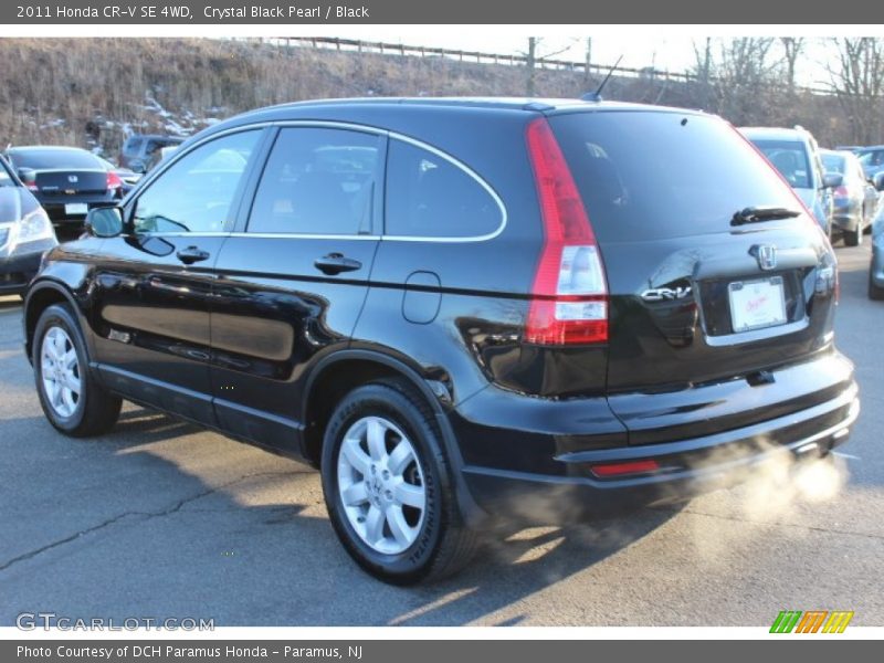 Crystal Black Pearl / Black 2011 Honda CR-V SE 4WD