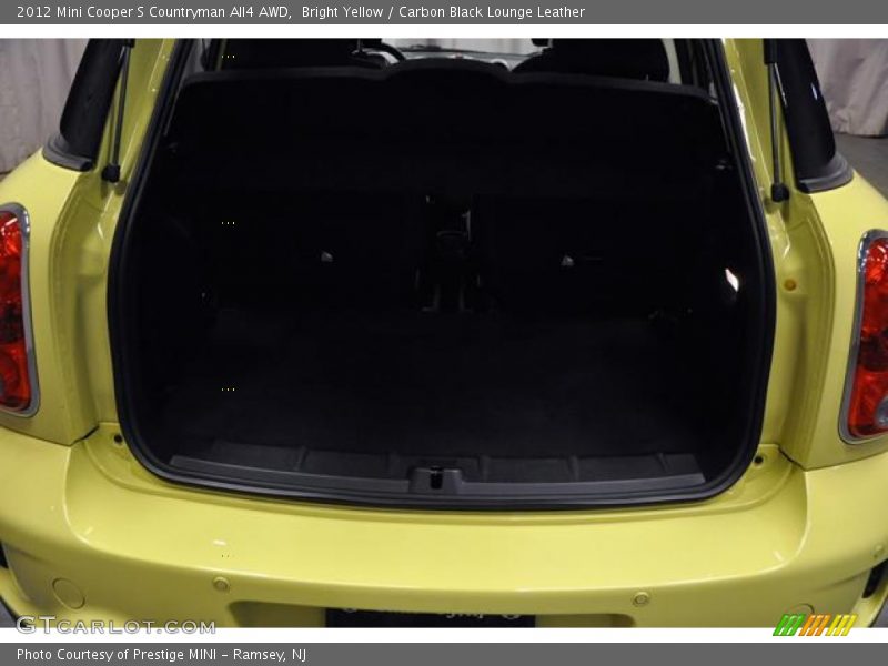 Bright Yellow / Carbon Black Lounge Leather 2012 Mini Cooper S Countryman All4 AWD