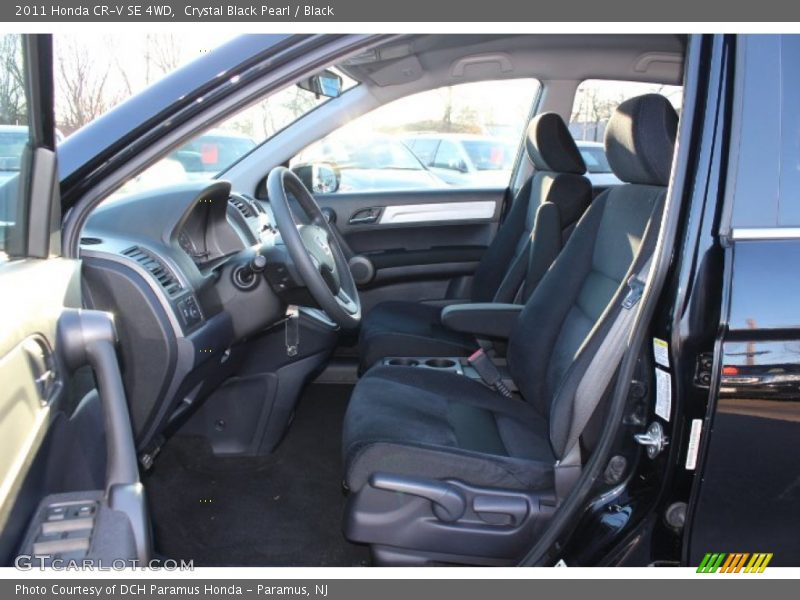 Front Seat of 2011 CR-V SE 4WD