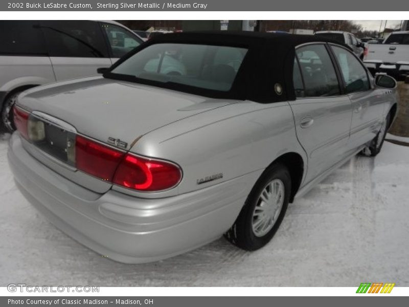 Sterling Silver Metallic / Medium Gray 2002 Buick LeSabre Custom