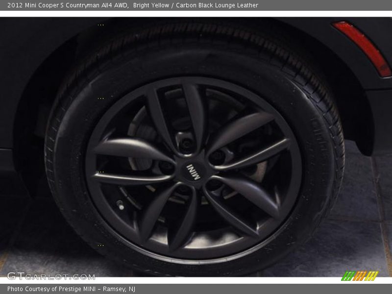 Bright Yellow / Carbon Black Lounge Leather 2012 Mini Cooper S Countryman All4 AWD