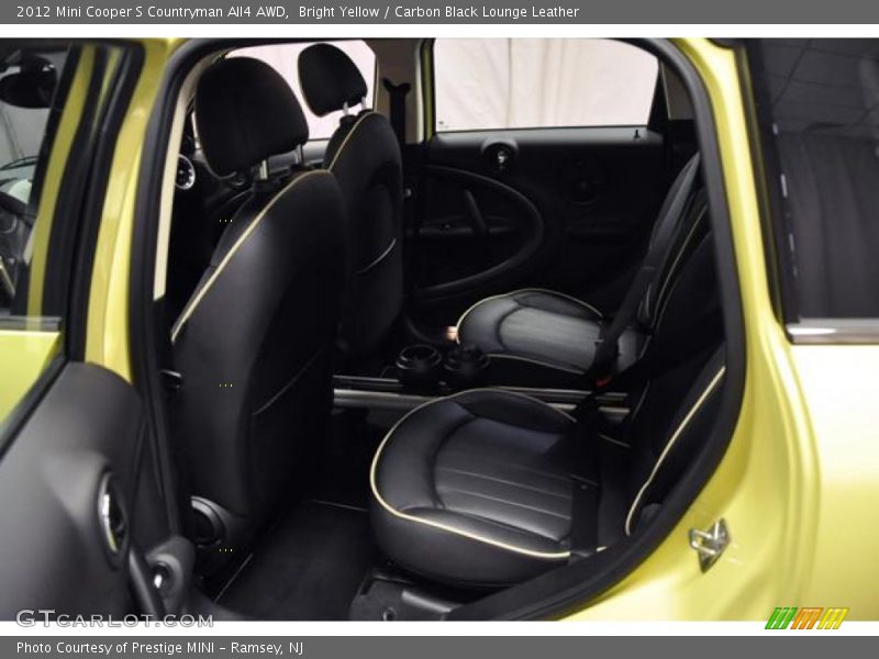 Bright Yellow / Carbon Black Lounge Leather 2012 Mini Cooper S Countryman All4 AWD