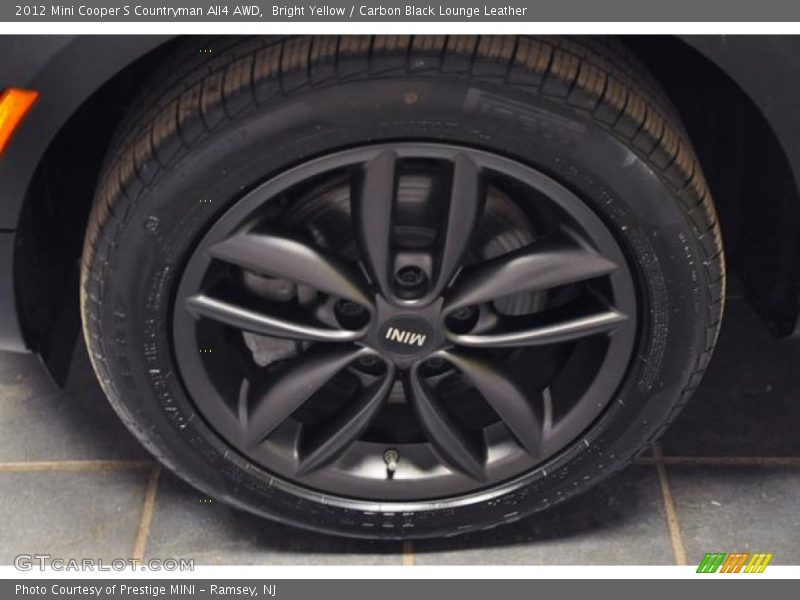 Bright Yellow / Carbon Black Lounge Leather 2012 Mini Cooper S Countryman All4 AWD