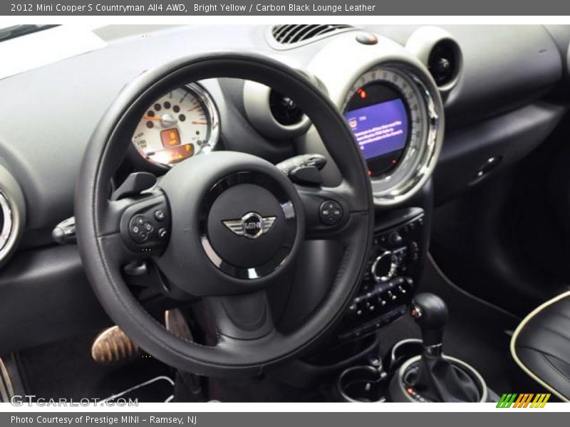 Bright Yellow / Carbon Black Lounge Leather 2012 Mini Cooper S Countryman All4 AWD