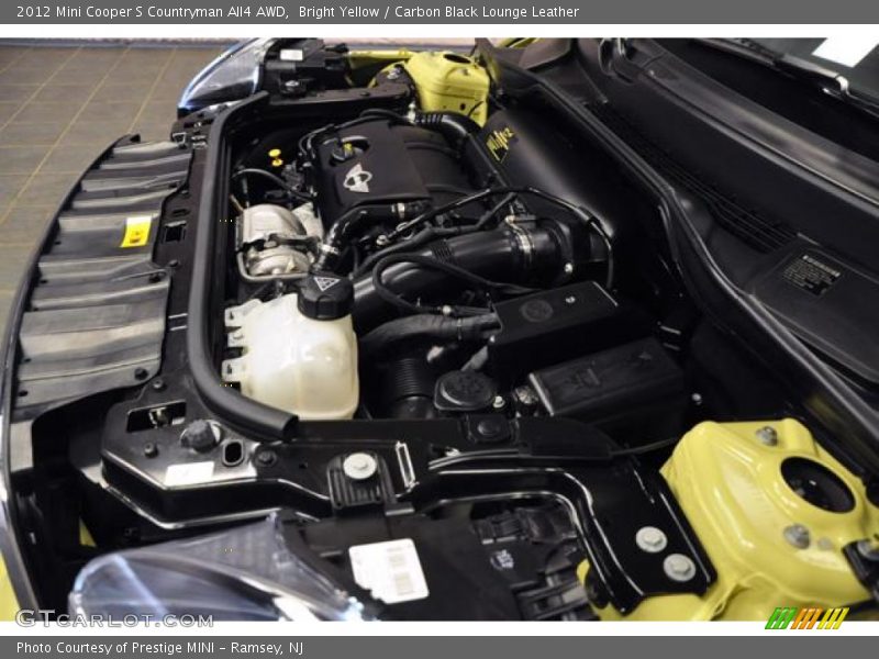 Bright Yellow / Carbon Black Lounge Leather 2012 Mini Cooper S Countryman All4 AWD