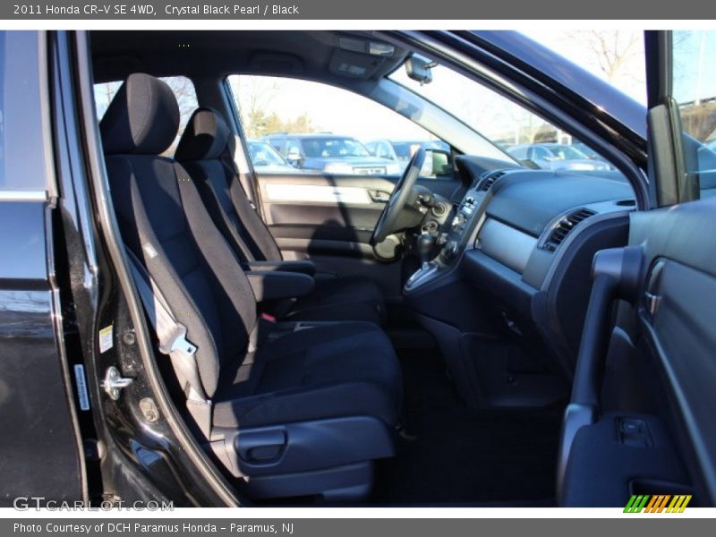 Crystal Black Pearl / Black 2011 Honda CR-V SE 4WD