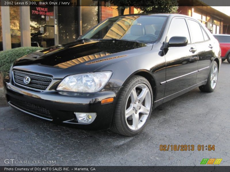 Front 3/4 View of 2002 IS 300