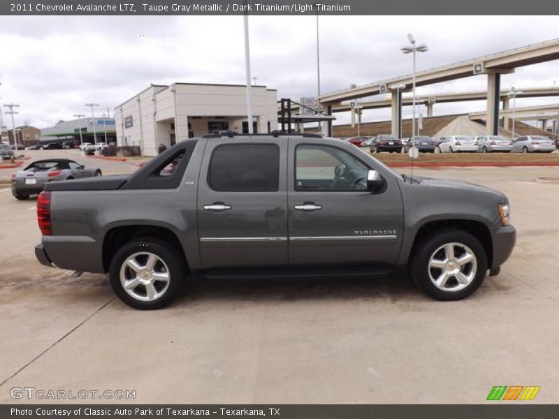 Taupe Gray Metallic / Dark Titanium/Light Titanium 2011 Chevrolet Avalanche LTZ