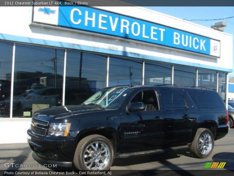 Black / Ebony 2012 Chevrolet Suburban LT 4x4