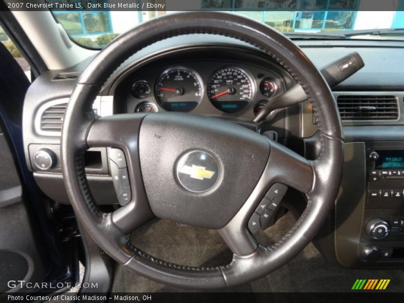 Dark Blue Metallic / Ebony 2007 Chevrolet Tahoe LS