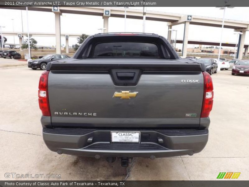 Taupe Gray Metallic / Dark Titanium/Light Titanium 2011 Chevrolet Avalanche LTZ