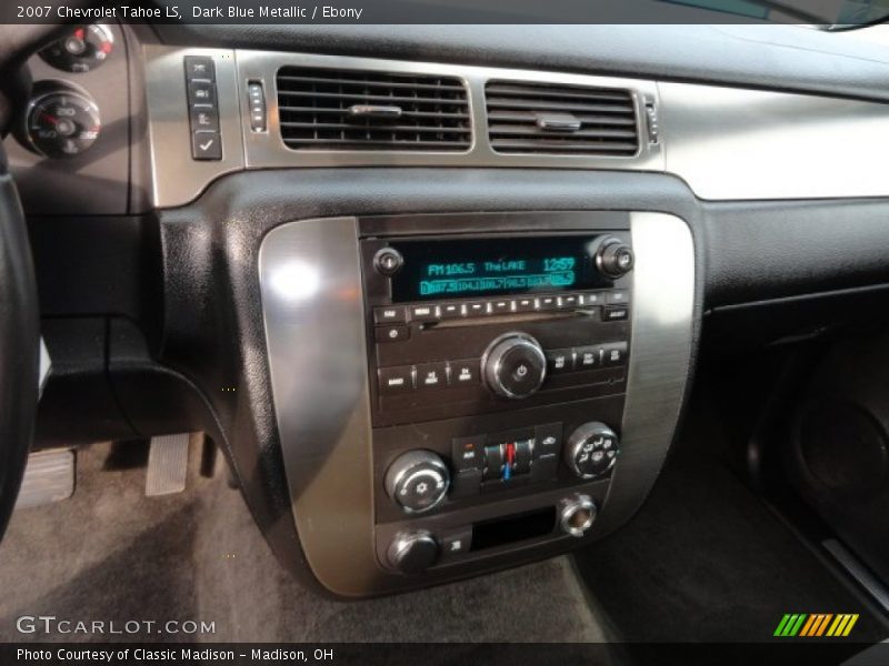 Dark Blue Metallic / Ebony 2007 Chevrolet Tahoe LS