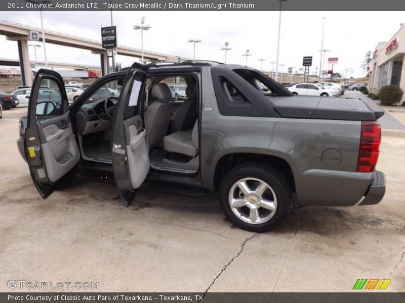 Taupe Gray Metallic / Dark Titanium/Light Titanium 2011 Chevrolet Avalanche LTZ