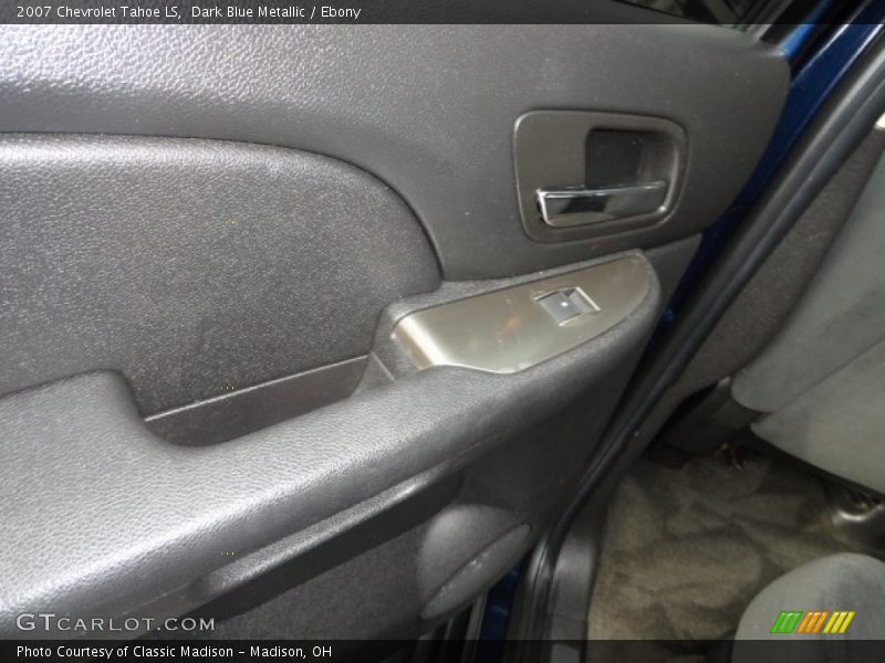 Dark Blue Metallic / Ebony 2007 Chevrolet Tahoe LS