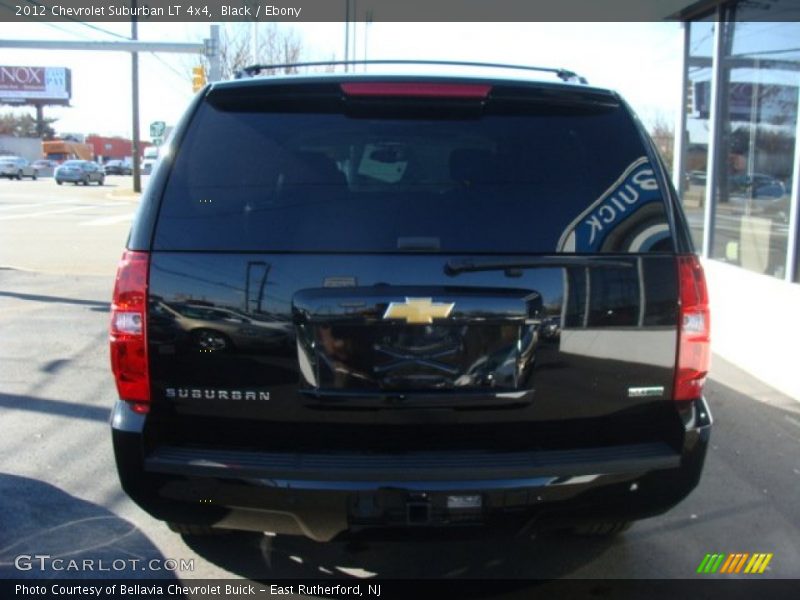 Black / Ebony 2012 Chevrolet Suburban LT 4x4