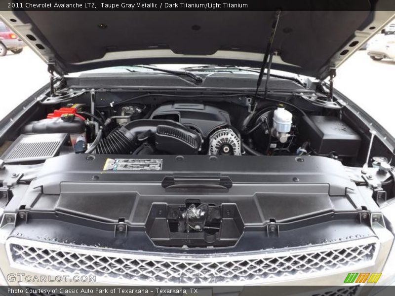 Taupe Gray Metallic / Dark Titanium/Light Titanium 2011 Chevrolet Avalanche LTZ