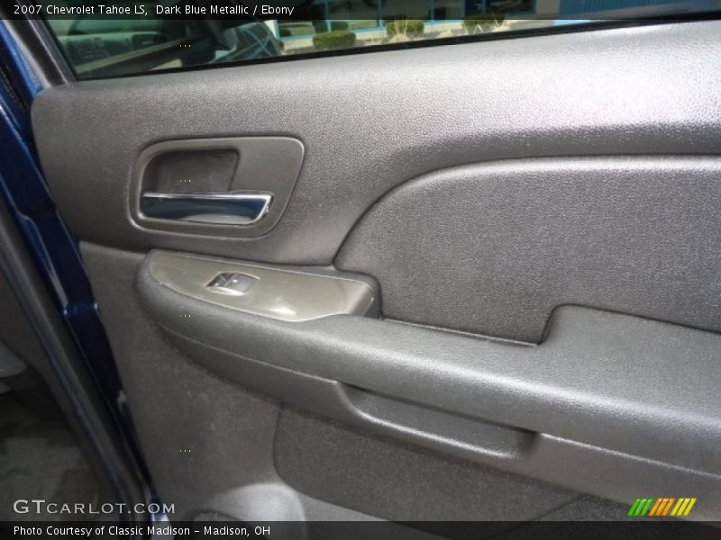 Dark Blue Metallic / Ebony 2007 Chevrolet Tahoe LS