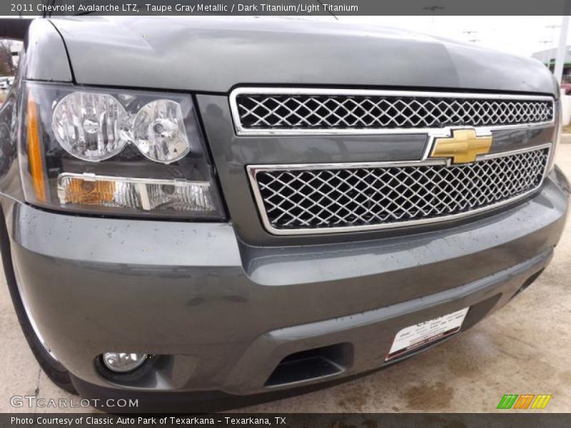 Taupe Gray Metallic / Dark Titanium/Light Titanium 2011 Chevrolet Avalanche LTZ